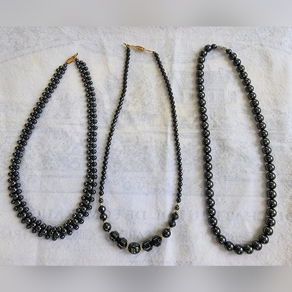Black Hemotite necklaces